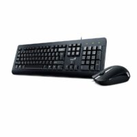 Kit Teclado/Mouse Genius KM-160, Alámbrico, USB, Negro (Español)