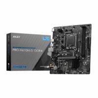 Motherboard MSI PRO H610M-S (LGA1700, DDR4 1866/3200MHz, M.2, Micro ATX)
