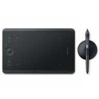 Tableta Grafica Wacom Intuos Pro Small, 160 x 100mm, Inalámbrico, USB/Bluetooth, Negro
