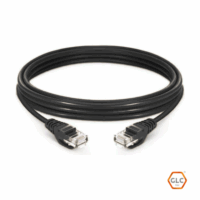 Patchcord GLC CAT.6A  1.8M LSZH NEGRO