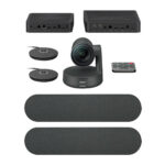 Kit Videoconferencia Logitech Rally Plus (2 Parlantes + 2 Micrófonos) 960-001225