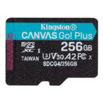 Memoria MicroSD Kingston Canvas GO Plus 256GB