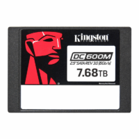 Disco SSD Kingston DC600M 7680GB, TLC 3D NAND, SATA3, 2.5"