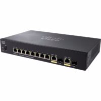 Switch Cisco Gigabit Ethernet SG350-10-K9-NA, 8 Puertos 10/100/1000Mbps + 2 Puertos SFP+, 20 Gbit/s - Administrable