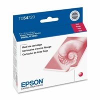 Cartucho de Tinta EPSON T054720 ROJO R800/1800 VENCIDO!!
