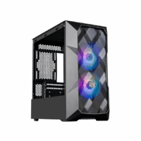 Gabinete Cooler Master MasterBox TD300 Mesh, Micro ATX, Sin Fuente, Vidrio Templado, 2 Fan x 120mm ARGB, Negro
