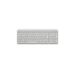 Teclado Logitech inalámbrico K250 Blanco