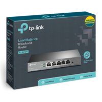 ROUTER TP-LINK BALANCEADOR DE CARGA 4WAN  1LAN MODELO TL-R470T