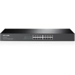 Switch TP-Link Fast Ethernet TL-SF1016, 10/100Mbps, 16 Puertos – No Administrable