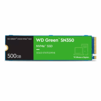Disco SSD Western Digital Green SN350 NVMe 500GB, 3D NAND TLC, PCIe Gen3x4, M.2 2280