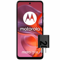 Celular Motorola G05, 4GB Ram, 64GB Almacenamiento, Rojo