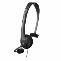 Auricular + MIC X-TECH P/CONFERENCIA NEGRO USB-A
