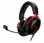 Auricular HyperX Gaming Cloud III, Cableado - (Negro/Rojo)