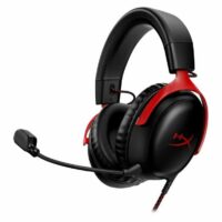 Auricular HyperX Gaming Cloud III, Cableado - (Negro/Rojo)