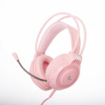 Auricular + MIC X-TECH KHI GAMING USB ROSA
