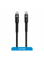 Cable FOXBOX ROUND PRO LIGHTNING A TYPE-C  NEGRO 125M (7431)