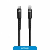 Cable FOXBOX ROUND PRO LIGHTNING A TYPE-C  NEGRO 125M (7431)
