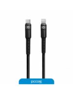 CABLE ROUND FOXBOX 2M LIGHTNING NEGRO FOXBOX