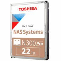 Disco Duro Toshiba 22TB NAS N300 PRO