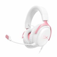 Auricular HyperX Cloud III Cableado - (Blanco/Rosa)