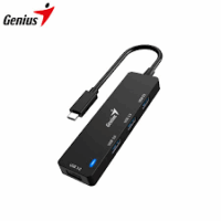 HUB GENIUS UH-400 USB-C A USB-A 3.0  X4