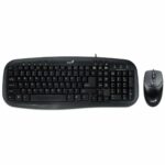 Kit Teclado/Mouse Genius KM-200 SMART USB BLACK
