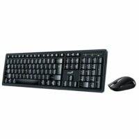 Kit Teclado/Mouse Genius WIRELESS KM-8200 SMART BLACK