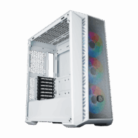 GABINETE CM MASTERBOX 520 MESH WHITE