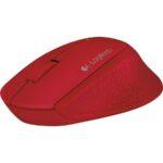 Mouse Logitech Inalámbrico M280 Rojo