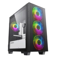 PC de Escritorio Gamemax, AMD Ryzen 5 5600GT, 16GB Ram, 500GB SSD, Fuente 500W