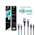 Cable Foxbox Round Usb A Type-c Blanco 1m