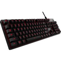 Teclado Gaming Mecánico Logitech G G413 LED Rojo, Distribución internacional (sin Ñ)