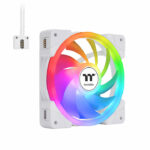 FAN THERMALTAKE P/GAB SWAFAN EX12 120MM WHITE ARGB
