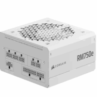 Fuente Corsair RM750e 2025 750W Cybernetics Platinum Full Modular PCIe 5.1 White (6811)