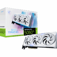 Placa de Video MSI RTX 5060 Ti GAMING TRIO OC 8GB GDDR7 White Edition