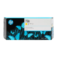 Cartucho de tinta HP 738 300ml AMARILLO