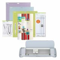 Cricut Maker 4 con 3 Alfombrillas variadas, Cinta de transferencia, Set de herramientas, Recortadora, Vinilo smart y Cuchilla profunda