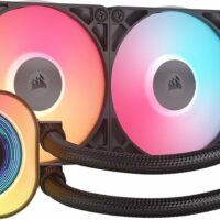 Water Cooling Corsair iCUE LINK TITAN 240 RX RGB 2x CPU Cooler 240mm Black (5418)
