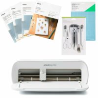 Cricut Joy Xtra con Kit de Inicio, Alfombrilla, Vinilos Holográficos y Cuchilla de Reemplazo