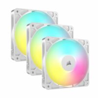 Cooler Fan Corsair RS120 ARGB 120mm White Pack x3 (4176)