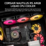Water Cooling Corsair NAUTILUS 2x CPU Cooler 240mm RS ARGB Black (7566)