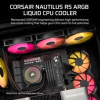 Water Cooling Corsair NAUTILUS 2x CPU Cooler 240mm RS ARGB Black (7566)
