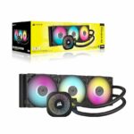 Water Cooling Corsair iCUE LINK TITAN 360 RX RGB 3x CPU Cooler 360mm Black (5432)