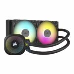 Water Cooling Corsair iCUE LINK TITAN 240 RX LCD 2x CPU Cooler 240mm Black (2949)