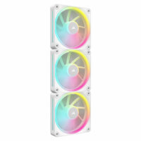 Cooler Fan Corsair iCUE LINK LX120 RGB 120mm White Pack x3
