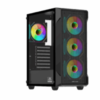Gabinete ARKHAM MEL 4*FAN ARGB ATX