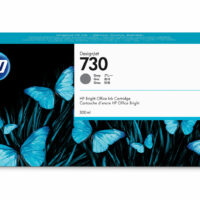 HP TINTA 730 300ML GRAY