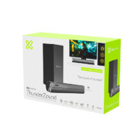 Barra de Sonido KLIPXTREME KX THUNDER ZOUND COMPACT SOUND BAR 21 - 120W - HDMI Arc BT 35mm (KBS-05