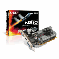 Placa de Video MSI GeForce 210 1GB 210 N210-MD1G/D3 LP