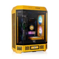 Gabinete TT The Tower 600 Mid-Tower TG x3 Fan x2 Bumblebee (8562)